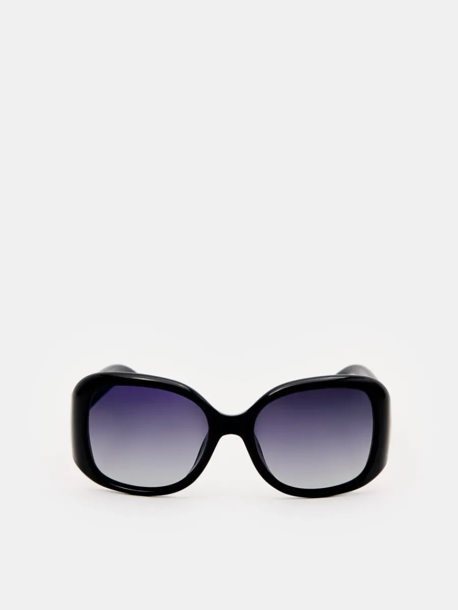 MOHITO Okulary przeciwsłoneczne z polaryzacją czarny Outlet