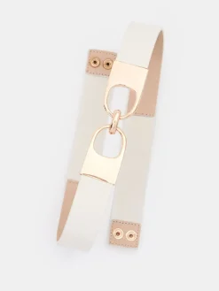 MOHITO Pasek z klamrą biau0142y Outlet