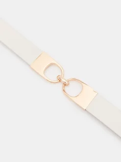MOHITO Pasek z klamrą biau0142y Outlet