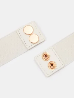 MOHITO Pasek z klamrą biau0142y Outlet