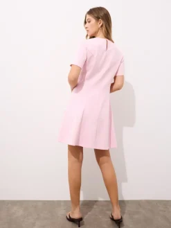 MOHITO Pastelowa sukienka mini ru00f3u017cowy New