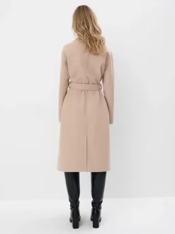 MOHITO Płaszcz z wiązaniem beu017cowy Outlet