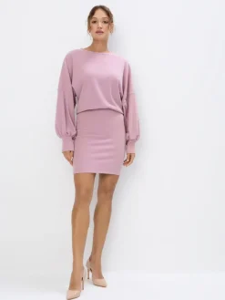 MOHITO Różowa bluza pastelowy ru00f3u017cowy Clearance