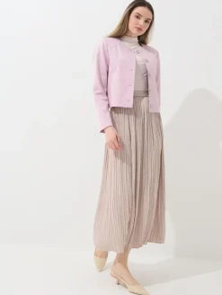 MOHITO Różowa marynarka pastelowy ru00f3u017cowy Clearance