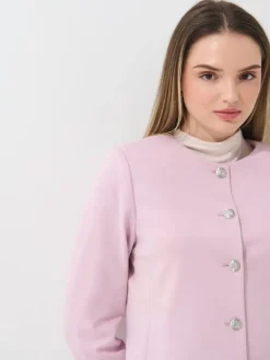 MOHITO Różowa marynarka pastelowy ru00f3u017cowy Clearance
