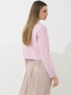 MOHITO Różowa marynarka pastelowy ru00f3u017cowy Clearance