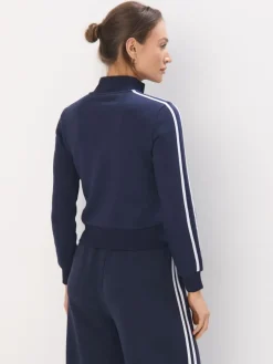 MOHITO Rozpinana bluza z zamkiem granatowy Online