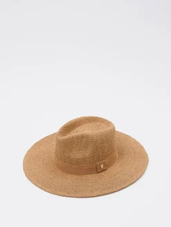 MOHITO Słomkowy kapelusz beu017cowy Hot