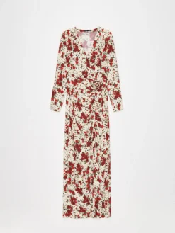 MOHITO Sukienka maxi z wiskozy wielobarwny Fashion