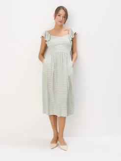MOHITO Sukienka midi miu0119towy Outlet
