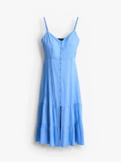 MOHITO Sukienka midi z wiskozy bu0142u0119kitny Fashion