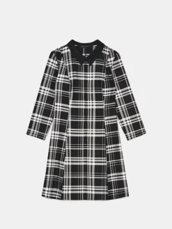 MOHITO Sukienka mini w kratę czarny New
