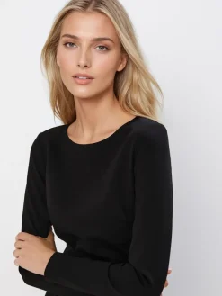 MOHITO Sukienka mini z bawełną czarny Hot