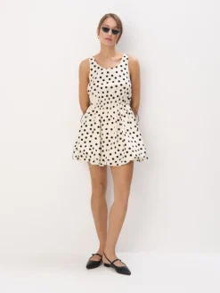 MOHITO Sukienka mini z bluzką czarny New