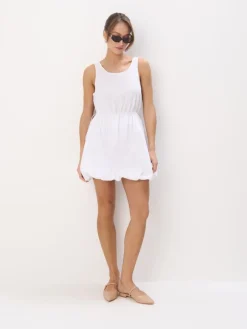 MOHITO Sukienka mini z bluzką beu017cowy Sale