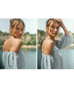MOHITO Sukienka mini z lyocellem bu0142u0119kitny New