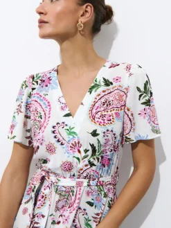 MOHITO Sukienka mini z wiskozy wielobarwny Discount