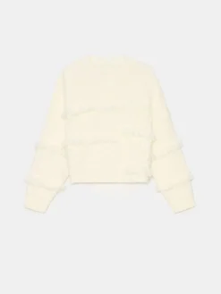 MOHITO Sweter z ozdobnym splotem biau0142y Best