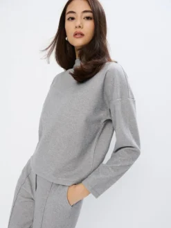 MOHITO Szara bluza szary Hot