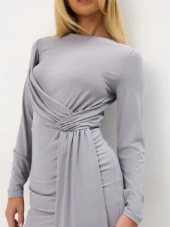 MOHITO Szara sukienka mini szary Fashion