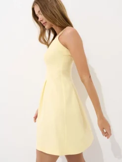 MOHITO Żółta sukienka mini u017cu00f3u0142ty New