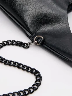 MOHITO Torebka hobo czarny Clearance