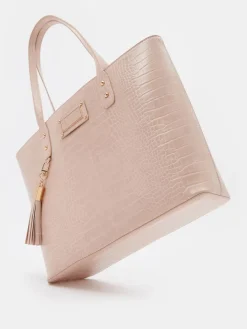 MOHITO Torebka shopper z chwostem beu017cowy Sale