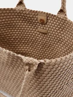 MOHITO Torebka shopper z kosmetyczką beu017cowy Sale