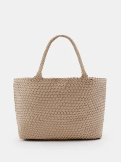 MOHITO Torebka shopper z kosmetyczką beu017cowy Sale