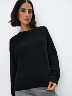 MOHITO Wełniany sweter czarny Sale