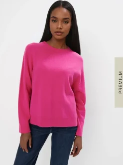MOHITO Wełniany sweter mocny ru00f3u017cowy Best