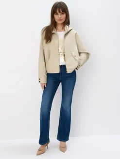MOHITO Wiosenna kurtka beu017cowy Outlet