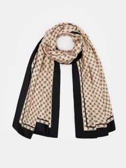 MOHITO Wzorzysta chusta beu017cowy Outlet