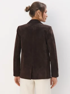 MOHITO Zamszowa marynarka oversize bru0105zowy Clearance