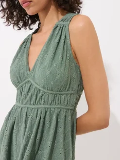 MOHITO Zielona sukienka mini miu0119towy Hot