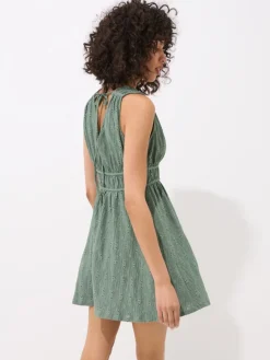 MOHITO Zielona sukienka mini miu0119towy Hot