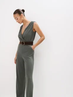 MOHITO kombinezon z modalem zielony Discount