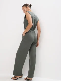 MOHITO kombinezon z modalem zielony Discount