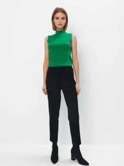MOHITO top bez rękawów zielony Hot