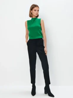 MOHITO top bez rękawów zielony Hot